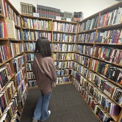 Half Price Books - Perusing the book shelves