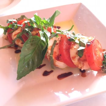 Cafe Santorini - Mozzarella Caprese - Italian Near Me - Pasadena, California Cafe Santorini - Mozzarella Caprese - Italian Near Me - Pasadena, California