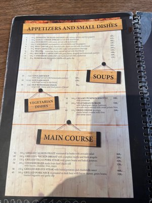 Menu photo 2 Kozlovna Apropos Prague, PR Menu photo 2 Kozlovna Apropos Prague, PR