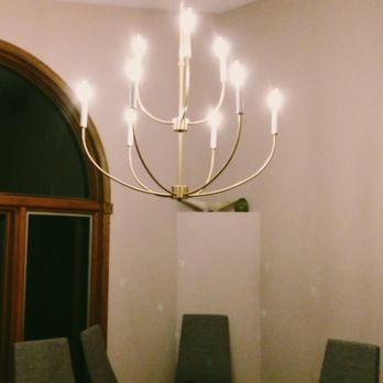 Budde's Rockin Repairs - Chandelier install - Handyman Near Me - Saint Elmo, Illinois Budde's Rockin Repairs - Chandelier install - Handyman Near Me - Saint Elmo, Illinois