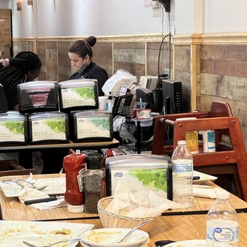 Jasmine Grill - Staff played on cell phones and left tables in-bussed. - Mediterranean Near Me - Charlotte, North Carolina Jasmine Grill - Staff played on cell phones and left tables in-bussed. - Mediterranean Near Me - Charlotte, North Carolina