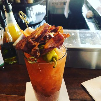 Sweet Science - Yes there's bacon AND shrimp on the Big Bloody. - Bars Near Me - Brooklyn, New York Sweet Science - Yes there's bacon AND shrimp on the Big Bloody. - Bars Near Me - Brooklyn, New York