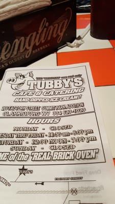 Menu photo 3 Tubby's Cafe Clarksburg, WV Menu photo 3 Tubby's Cafe Clarksburg, WV