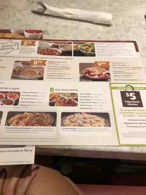 Menu photo 2 Olive Garden Italian Restaurant Fresno, CA Menu photo 2 Olive Garden Italian Restaurant Fresno, CA