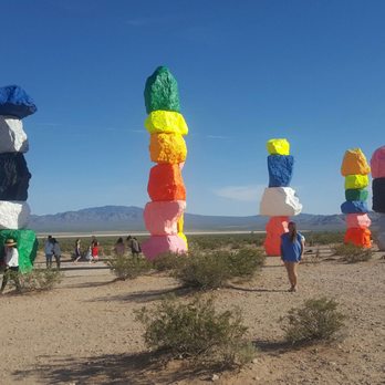 Seven Magic Mountains - Public Art Near Me - Las Vegas, Nevada Seven Magic Mountains - Public Art Near Me - Las Vegas, Nevada