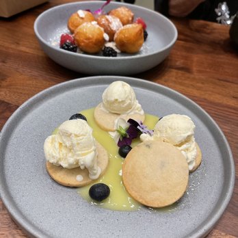 Cork Dork - Thyme for Cookies and Beignets and Berries. Yummm! - New American Near Me - Thousand Oaks, California Cork Dork - Thyme for Cookies and Beignets and Berries. Yummm! - New American Near Me - Thousand Oaks, California