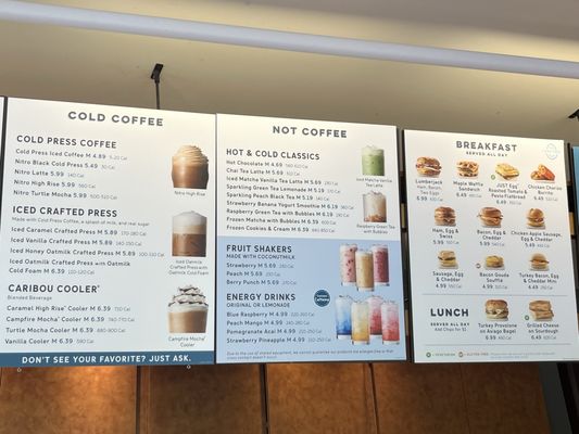 Menu photo 2 Caribou Coffee Eagan, MN