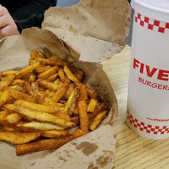 Five Guys - Cajun fries - the best! - Burgers Near Me - Troy, Michigan