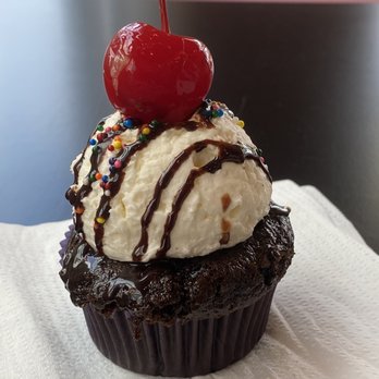 All Mixed Up - Chocolate "Sundae" cupcake - Desserts Near Me - Concord, North Carolina