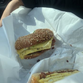 The Romo Cafe - Breakfast sandwich with eggs and bacon - Sandwiches Near Me - Oakland, California The Romo Cafe - Breakfast sandwich with eggs and bacon - Sandwiches Near Me - Oakland, California