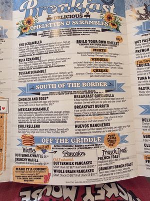 Menu photo 1 The Cup Cafe Reno, NV