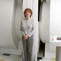 Washington Open MRI - Patient in our Stand-up/Sit-Down MRI