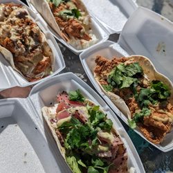 Mr. G's Smokehouse & Seafood Grill - Ahi tuna, south of the border, mother Clucker, Baja cali