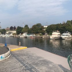 Port of Oswego Marina - Most charters are out on the lake for the day. In addition, we have transient docking available!