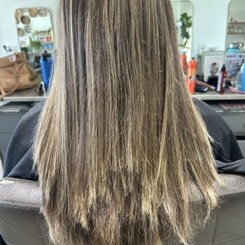 Chateau Salon - The before. - Hair Salons Near Me - Montrose, California