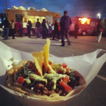 Fremont Street Eats - Twister cone burrito - Food Trucks Near Me - Fremont, California