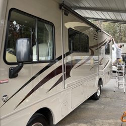 Gibson Hand Car Wash - Buff and wax your RV with us today.