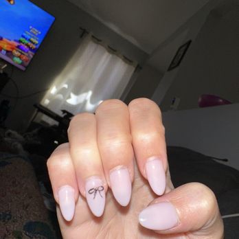 NP Nails & Spa - Nails I left with, a week later (crooked thumb on this hand, pinky and 4th on the other) - Nail Salons Near Me - Scottsdale, Arizona NP Nails & Spa - Nails I left with, a week later (crooked thumb on this hand, pinky and 4th on the other) - Nail Salons Near Me - Scottsdale, Arizona