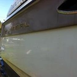 Sechelt Boat Care - We serviced this boat last year at our customers home in Surrey.  This hull to had not been maintained properly and the Gel C...