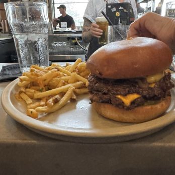 Craft House - Craft House Burger. Delicious double smash burger. - New American Near Me - Dana Point, California