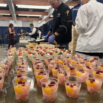 The Galley Catering - Delicious desserts made in partnership with Sunkist (blood orange sorbet) and Driscolls (fresh berries on a citrus mousse) - Caterers Near Me - Petaluma , California The Galley Catering - Delicious desserts made in partnership with Sunkist (blood orange sorbet) and Driscolls (fresh berries on a citrus mousse) - Caterers Near Me - Petaluma , California