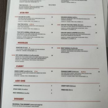 Zab Bite - soups, stir fry, noodles, curry, add ons, and dessert - Thai Near Me - Vancouver, British Columbia