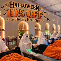 Hi Lite Head Spa - The ghosts at Hi-Lite Head Spa have some serious tricks... one massage and you'll go from "Don't haunt me!" to "Don't stop!"