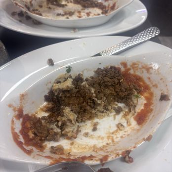 Yanni's Gyros - Moussaka or what was left - Greek Near Me - Las Vegas, Nevada