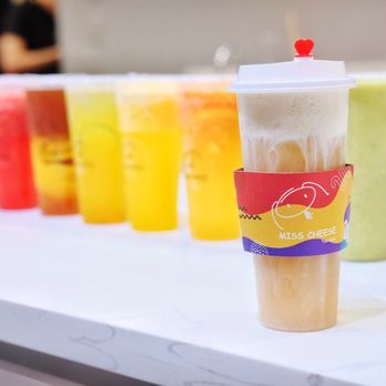 Miss Cheese Tea Cafe - Four Seasons Green Tea with Cheese Foam - Bubble Tea Near Me - Pasadena, California Miss Cheese Tea Cafe - Four Seasons Green Tea with Cheese Foam - Bubble Tea Near Me - Pasadena, California