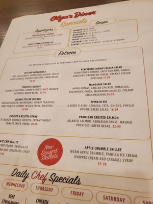 Menu photo 6 Olga's Diner Marlton, NJ