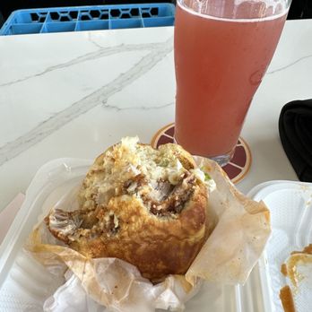 Shootz - Spicy Chicken Katsu sandwich (paired with Harland's Raspberry Yuzu Sour). Best thing ever. - Hawaiian Near Me - Ontario, California Shootz - Spicy Chicken Katsu sandwich (paired with Harland's Raspberry Yuzu Sour). Best thing ever. - Hawaiian Near Me - Ontario, California