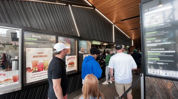 Photo of Shake Shack Las Vegas - NYNY Hotel - Las Vegas, NV, US. Ordering line