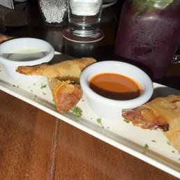 Buffalo Chicken Spring Rolls