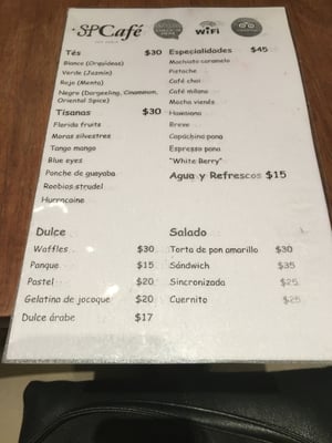 Menu photo 2 San Pablo Café Oaxaca, OAX Menu photo 2 San Pablo Café Oaxaca, OAX