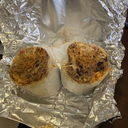 Chicken Tinga Burrito without jalapeños. Chicken Tinga Burrito without jalapeños.