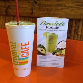 Tropical Smoothie Cafe - Avocolada smoothie 3.31.15 - Sandwiches Near Me - Raleigh, North Carolina Tropical Smoothie Cafe - Avocolada smoothie 3.31.15 - Sandwiches Near Me - Raleigh, North Carolina