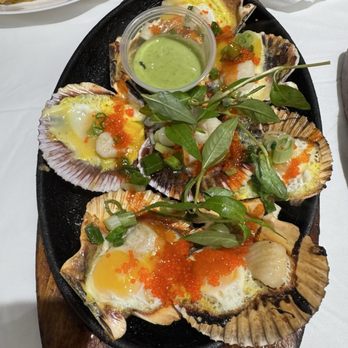 Ocean Crawfish - Baked scallops - Vietnamese Near Me - Houston, Texas Ocean Crawfish - Baked scallops - Vietnamese Near Me - Houston, Texas