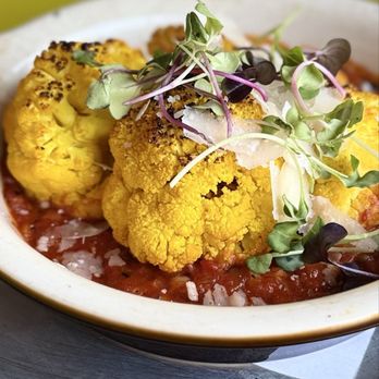 Hummingbird - Grilled Turmeric Cauliflower - Bars Near Me - Raleigh, North Carolina Hummingbird - Grilled Turmeric Cauliflower - Bars Near Me - Raleigh, North Carolina