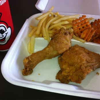 Jollibee - 2pc. Meal combo with fries and sweet potato - Fast Food Near Me - Anaheim, California