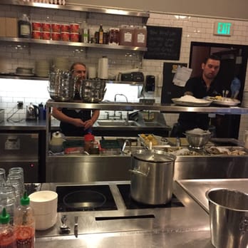 Taylor Shellfish Farms - Kitchen and chucking area - Seafood Near Me - Seattle, Washington
