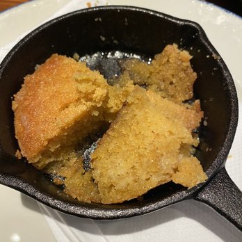 The Tiller Restaurant - Cornbread soaked in oil! - American Near Me - Cape Neddick, Maine
