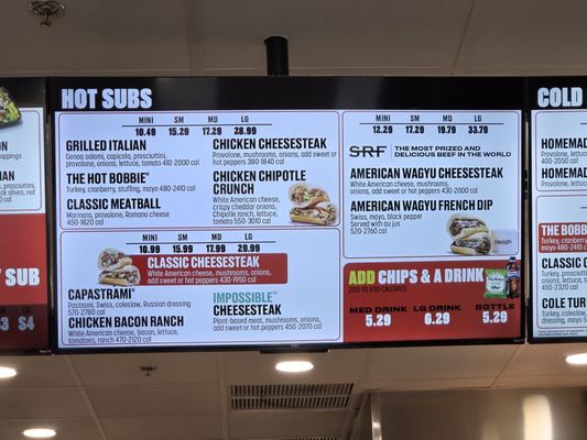 Menu photo 1 Capriotti's Sandwich Shop Honolulu, HI Menu photo 1 Capriotti's Sandwich Shop Honolulu, HI