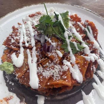 Madres Brunch - Red chilaquiles with black beans - Breakfast & Brunch Near Me - Whittier, California Madres Brunch - Red chilaquiles with black beans - Breakfast & Brunch Near Me - Whittier, California
