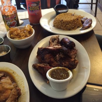 Garifuna Flava - Jerk chicken rice and beans and steam cabbage - Caribbean Near Me - Chicago, Illinois