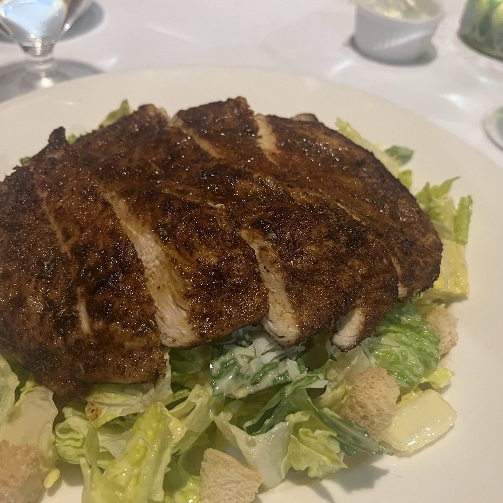 Black Forest Inn - Delicious blackened chicken Caesar salad - German Near Me - Stanhope, New Jersey Black Forest Inn - Delicious blackened chicken Caesar salad - German Near Me - Stanhope, New Jersey