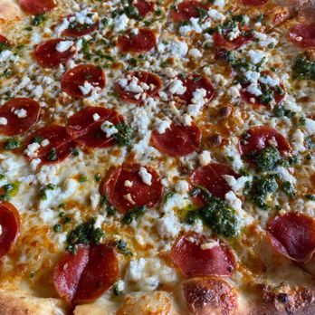 Best Pizza & Brew Oceanside - 18" Pepperoni Pesto Ricotta Pizza - Pizza Near Me - Oceanside, California Best Pizza & Brew Oceanside - 18" Pepperoni Pesto Ricotta Pizza - Pizza Near Me - Oceanside, California