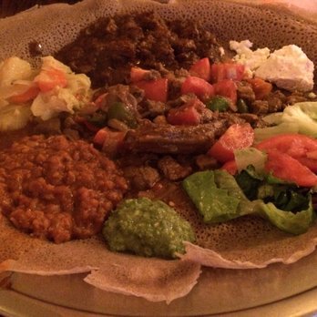 Cafe Selam - Meat combo - Ethiopian Near Me - Seattle, Washington