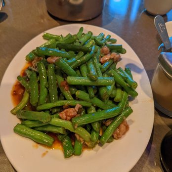 Asia Manoa Chinese Restaurant - Green beans with pork. - Chinese Near Me - Honolulu, Hawaii
