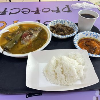 Pinoy Pastries - Fish sour soup ". Sinigang", Sisig and sweet and sour shrimp. Philippine coffee - Bakeries Near Me - Shelby Township, Michigan