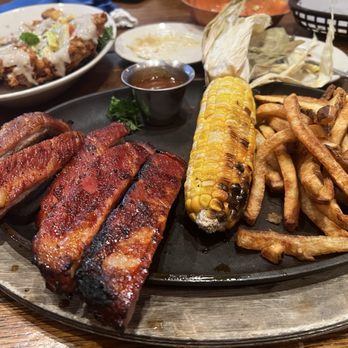 H3 Ranch - Ribs with fries and corn - Steakhouses Near Me - Fort Worth, Texas H3 Ranch - Ribs with fries and corn - Steakhouses Near Me - Fort Worth, Texas